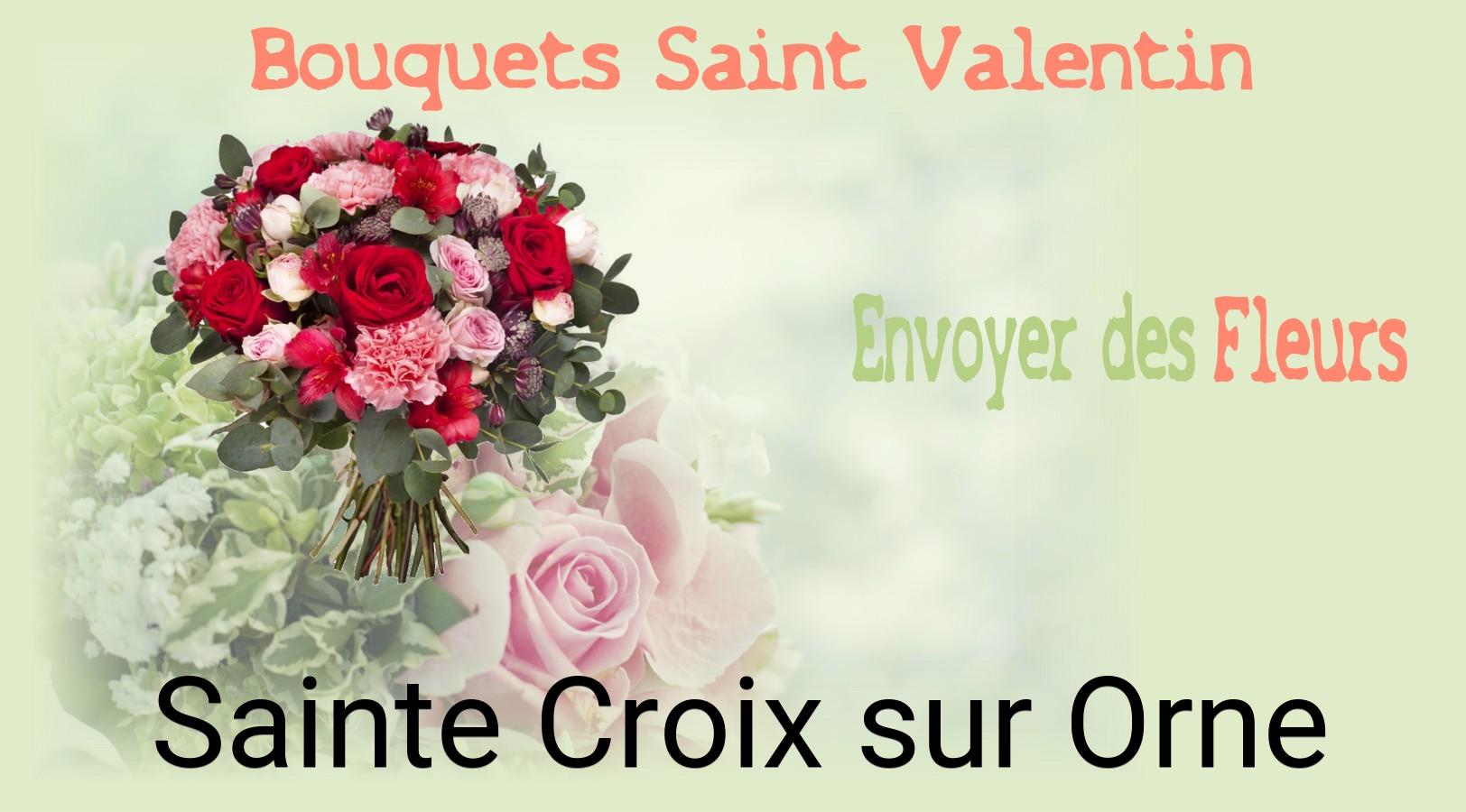 Roses de Saint-Valentin livrées à Sainte-Croix-sur-Orne